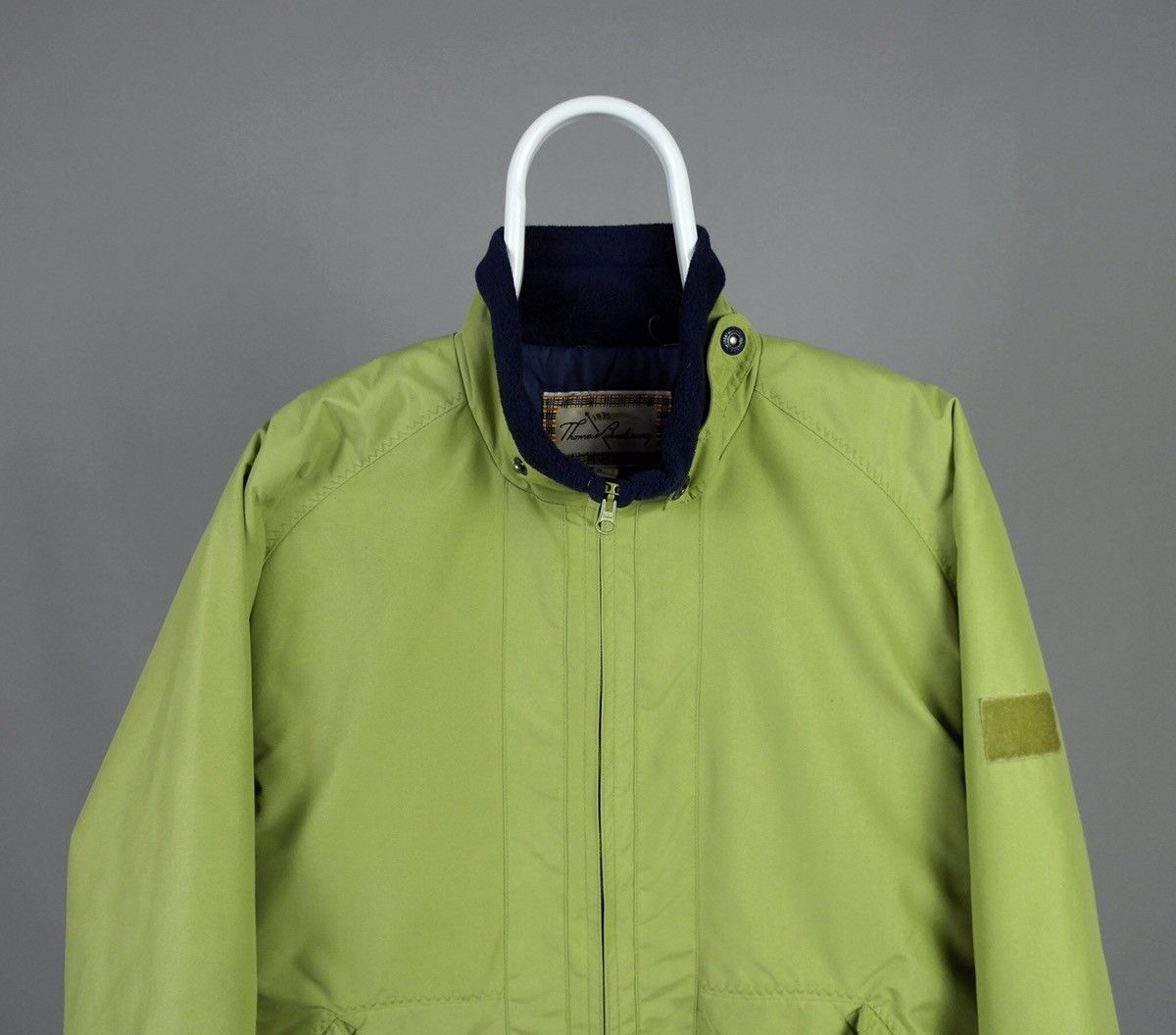 Burberry Thomas Burberry Vintage Jacket Mens L Green Size US L / EU 52-54 / 3 - 2 Thumbnail