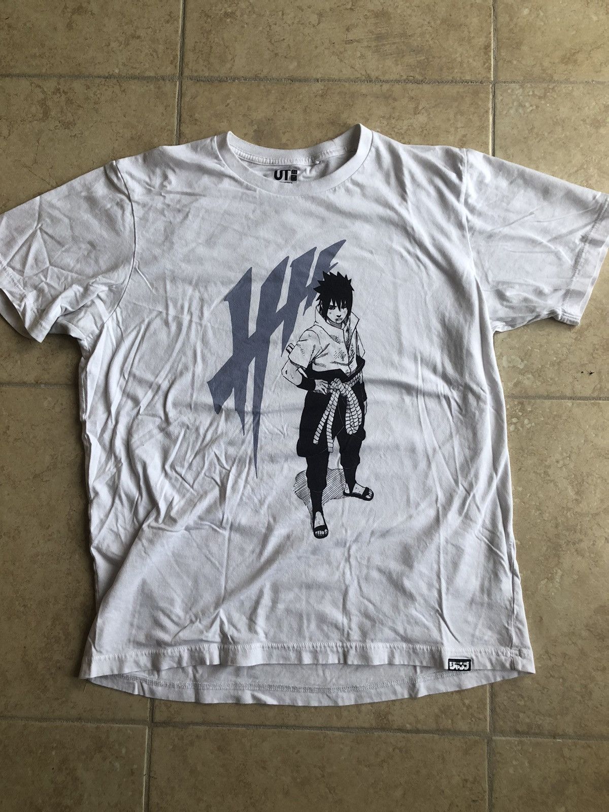 Uniqlo UNIQLO x Naruto : Sasuke Tee | Grailed