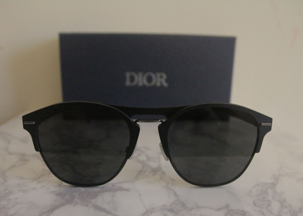 diorchrono sunglasses black