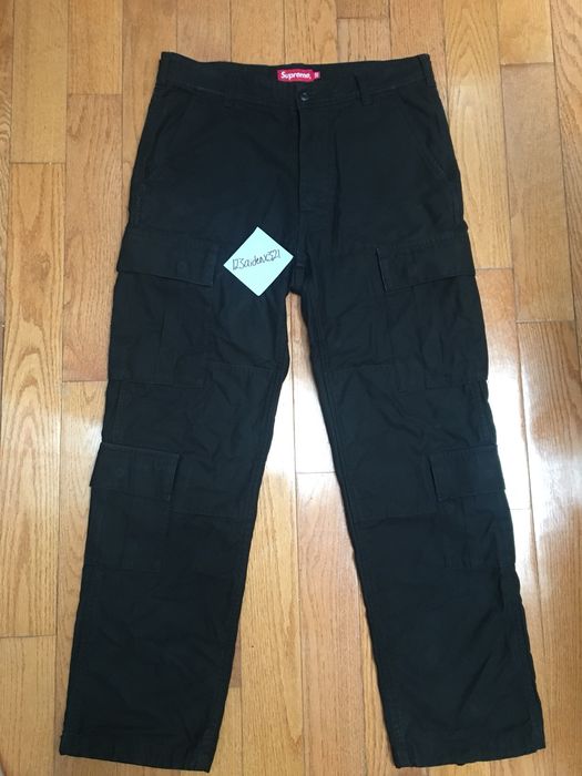 Supreme Supreme Multi Pocket Black Cargo Pants | Grailed