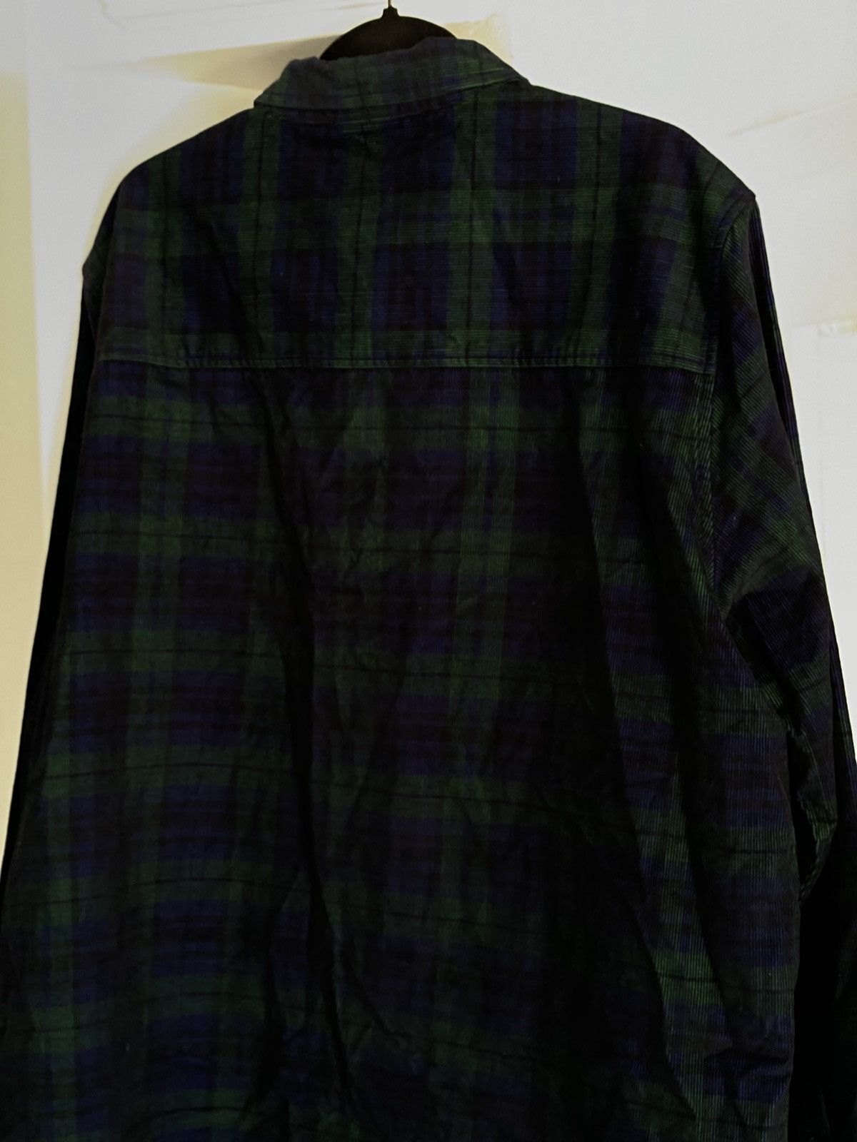 Kith Kith green/navy plaid light corduroy jacket Size US XL / EU 56 / 4 - 4 Thumbnail
