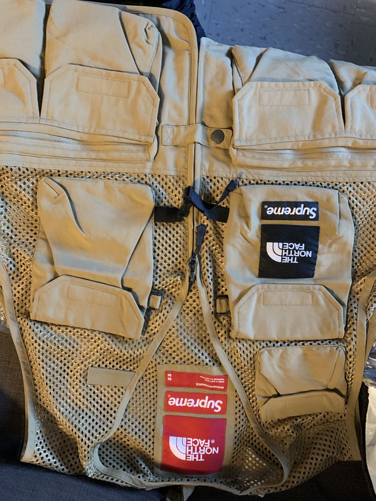 Supreme North Face Cargo Vest | Grailed