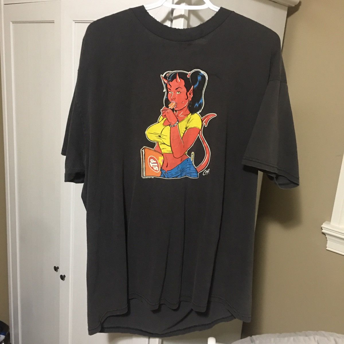 Other × Vintage Coop Devil Girl 1997 Poster Pop STP Vintage T
