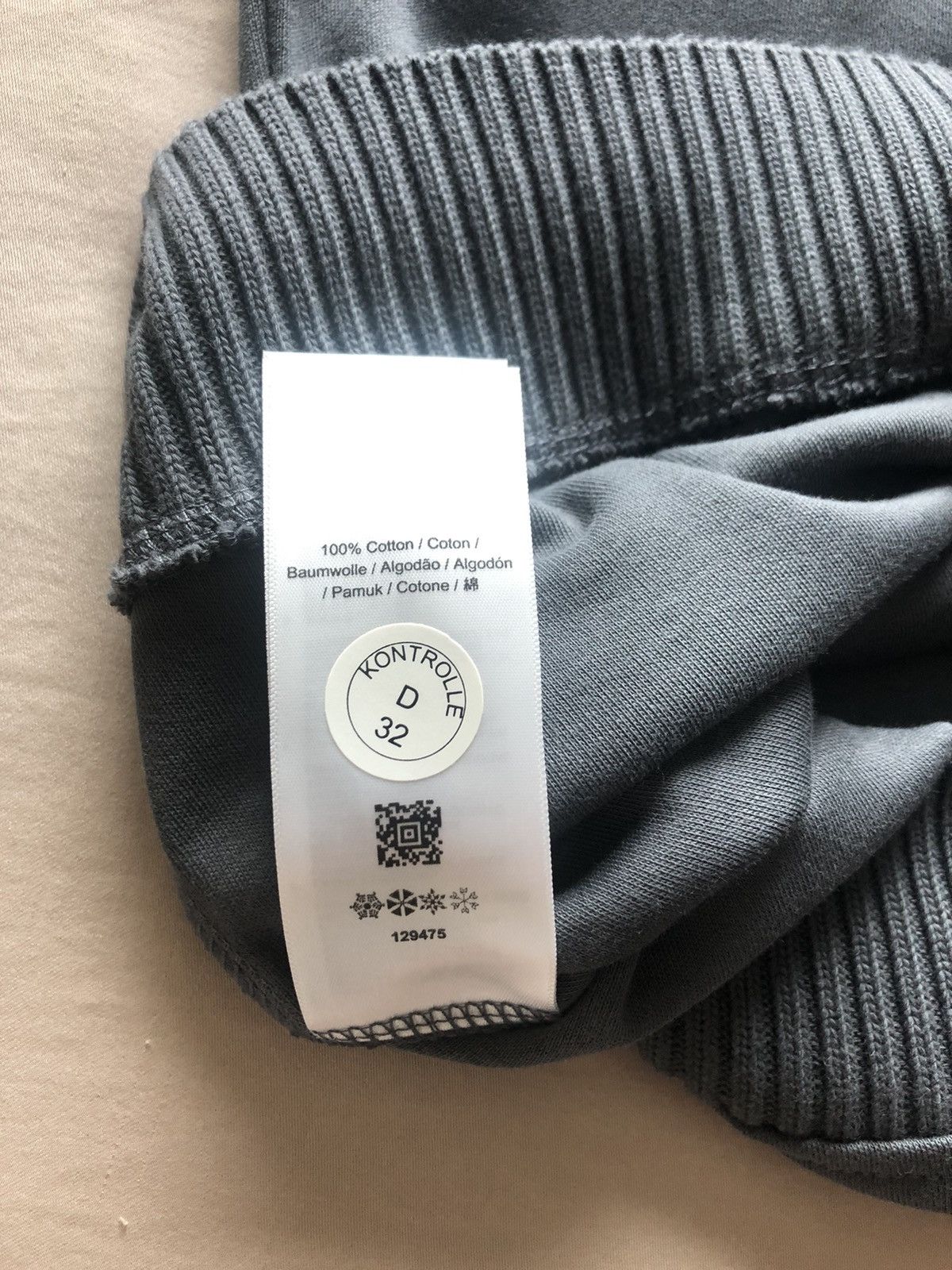 Fred Perry × Raf Simons Raf Simons x Fred Perry Ribbed Raglan T shirt Size US L / EU 52-54 / 3 - 5 Thumbnail