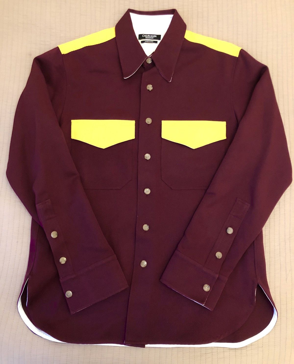 Raf Simons CK205 western long sleeve shirt | Grailed