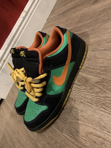 Nike sb best sale green spark