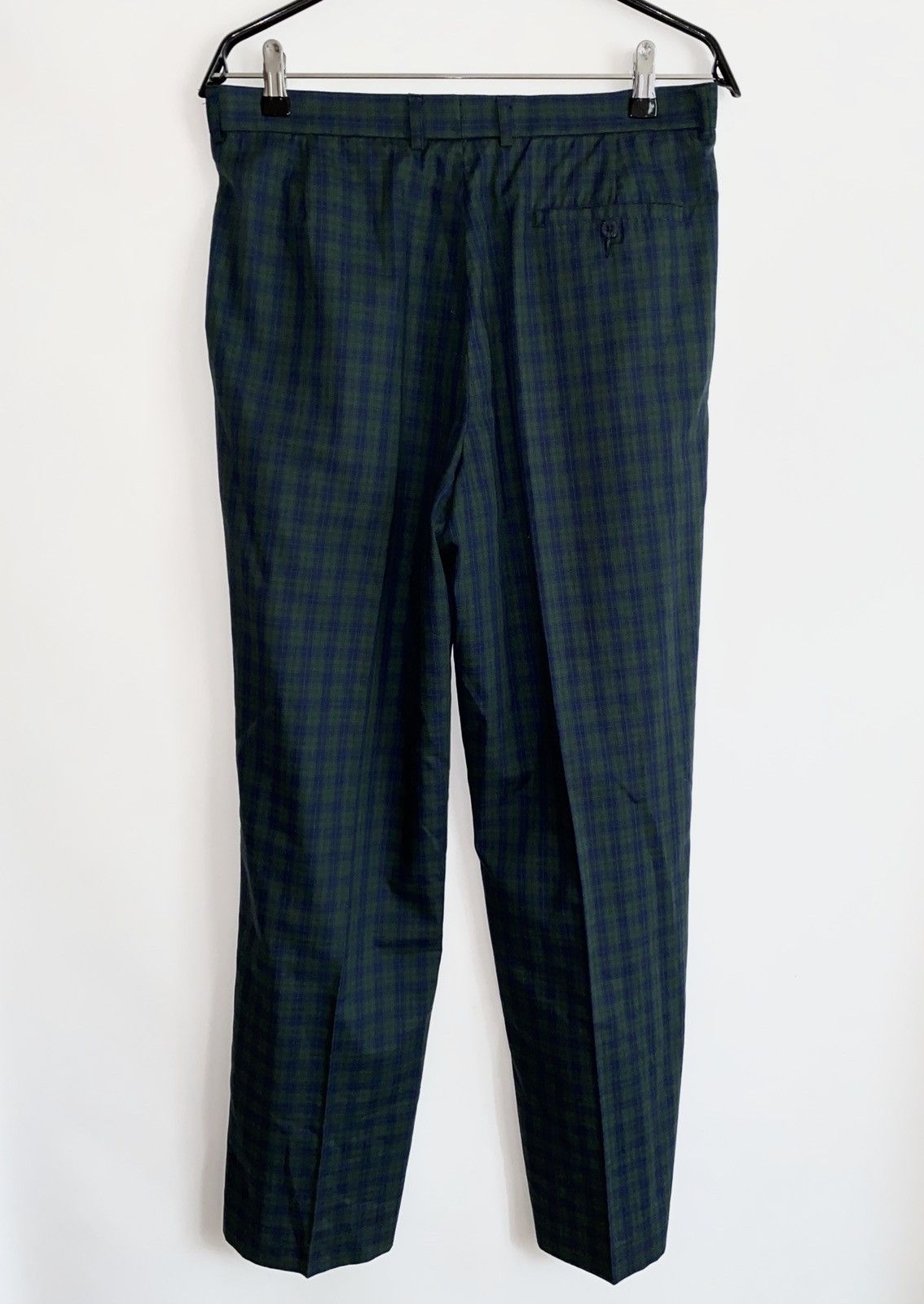 Lacoste × Vintage VINTAGE CHEMISE LACOSTE CHECKERED PLAID CASUAL PANTS GREEN Size US 34 / EU 50 - 4 Thumbnail