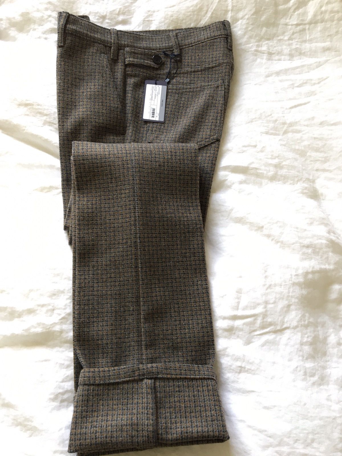 Prada PRADA WOOL TROUSERS Size 38R - 6 Thumbnail