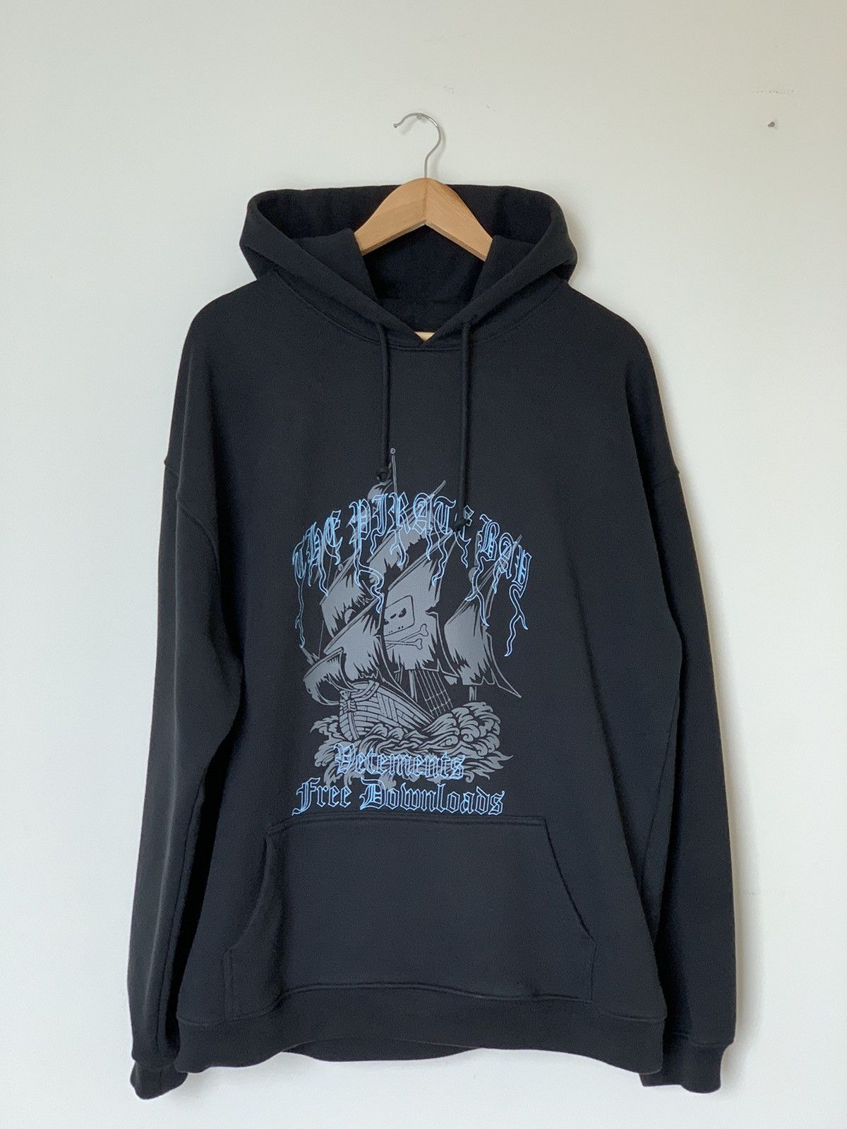 Vetements The Pirate Bay Hoodie | Grailed