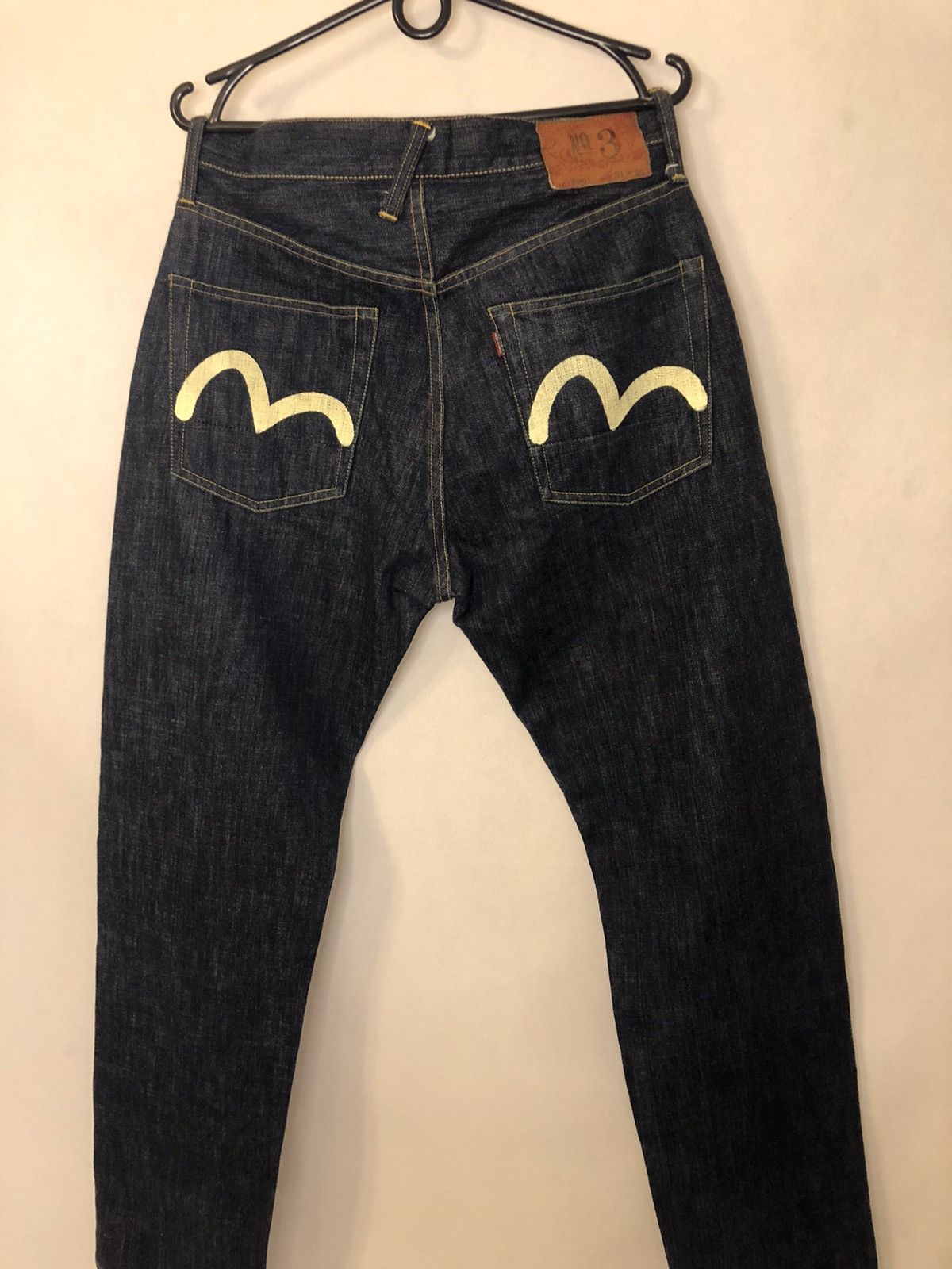 Evisu × Japanese Brand × Vintage EVISU NO.3 LOT 2001 JEANS 31X35 