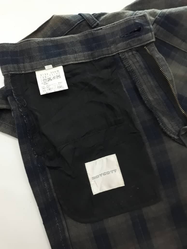 Boycott Boycott Checker Jeans Pants Made In Japan Size US 28 / EU 44 - 8 Thumbnail