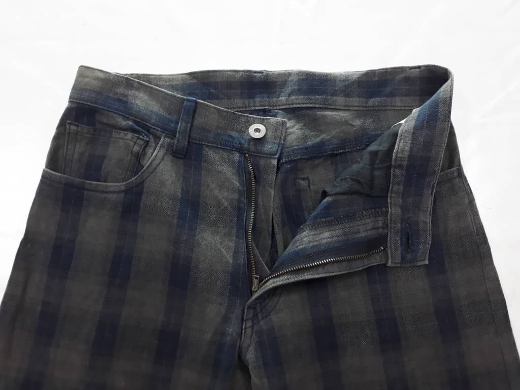 Boycott Boycott Checker Jeans Pants Made In Japan Size US 28 / EU 44 - 5 Thumbnail