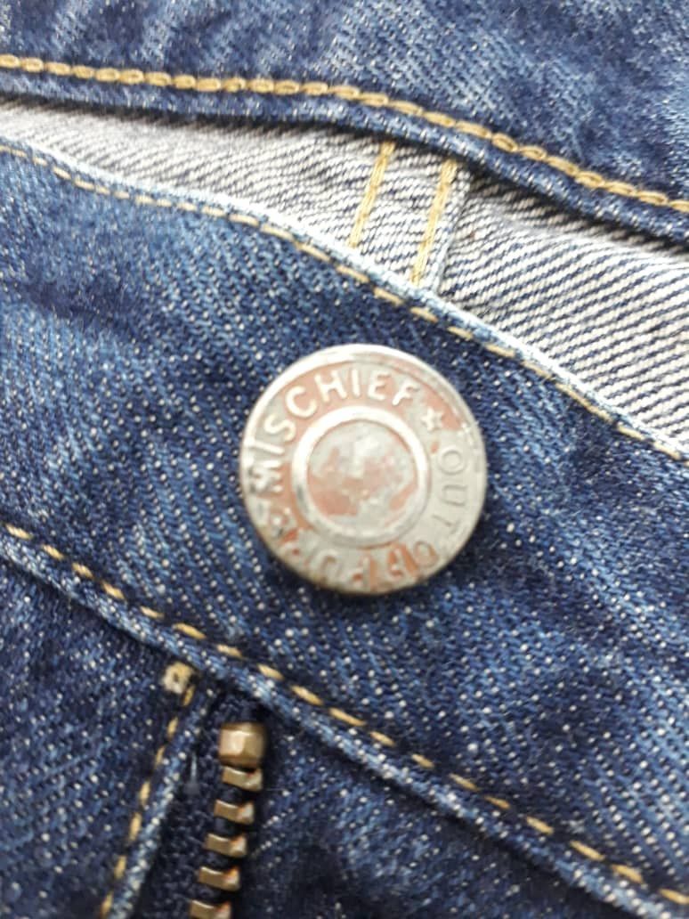 Japanese Brand Takeo Kikuchi Jeans Selvedge Denim Distressed Size US 31 - 11 Thumbnail