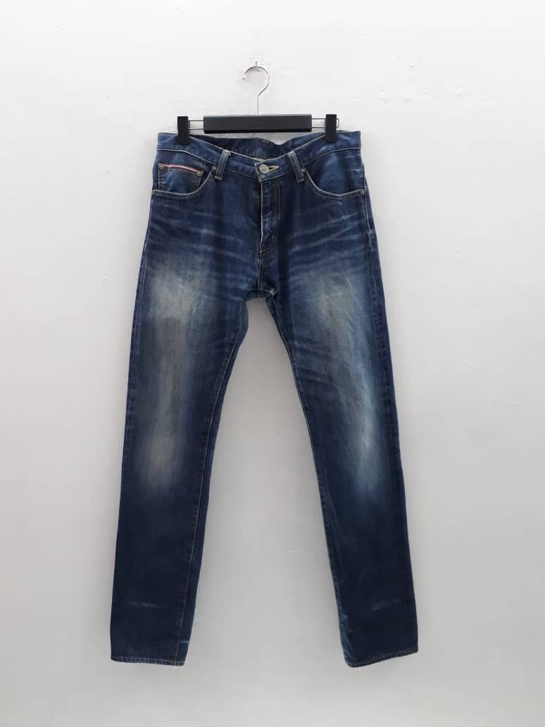 Japanese Brand Takeo Kikuchi Jeans Selvedge Denim Distressed Size US 31 - 1 Thumbnail