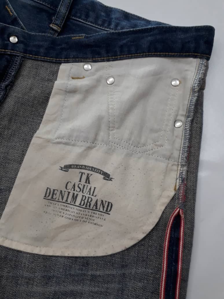 Japanese Brand Takeo Kikuchi Jeans Selvedge Denim Distressed Size US 31 - 13 Thumbnail