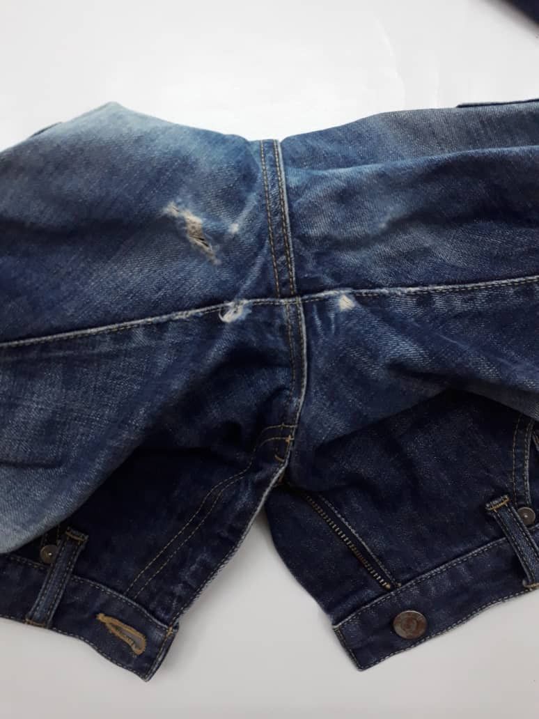 Japanese Brand Takeo Kikuchi Jeans Selvedge Denim Distressed Size US 31 - 9 Thumbnail