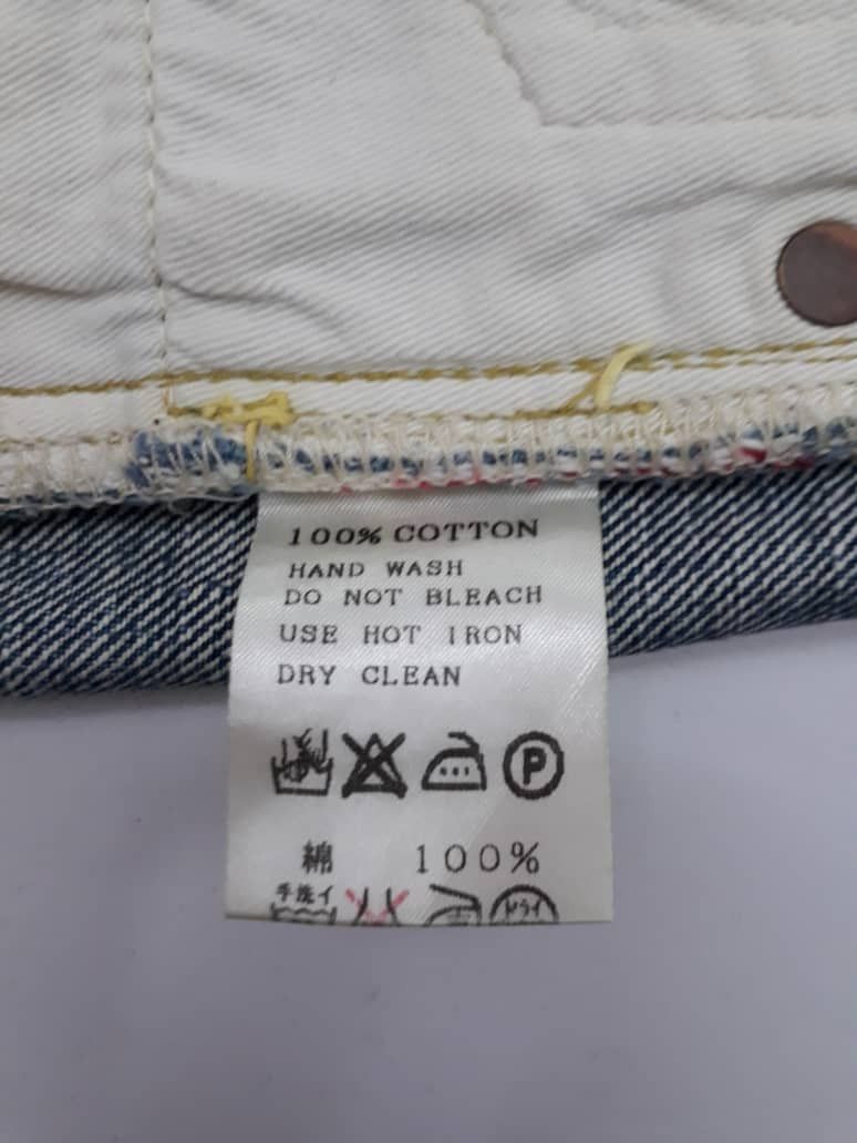 Japanese Brand Tabloid News Jeans Selvedge Denim Distressed Size US 30 / EU 46 - 20 Thumbnail