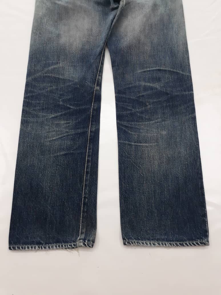 Japanese Brand Tabloid News Jeans Selvedge Denim Distressed Size US 30 / EU 46 - 13 Thumbnail