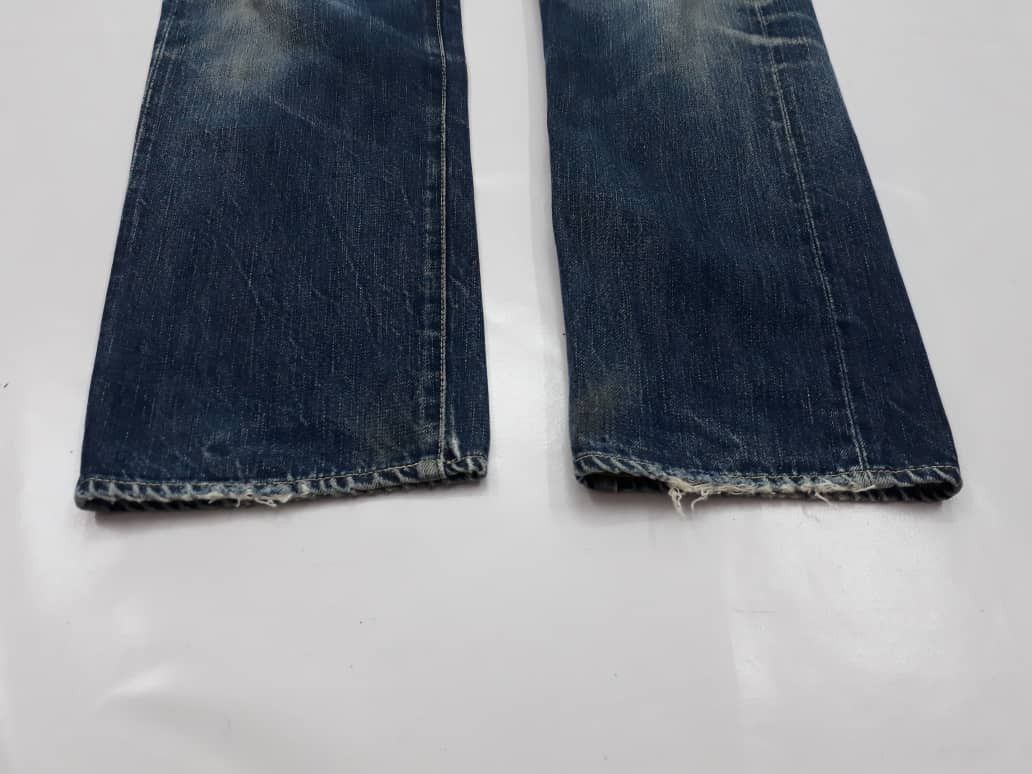 Japanese Brand Tabloid News Jeans Selvedge Denim Distressed Size US 30 / EU 46 - 14 Thumbnail
