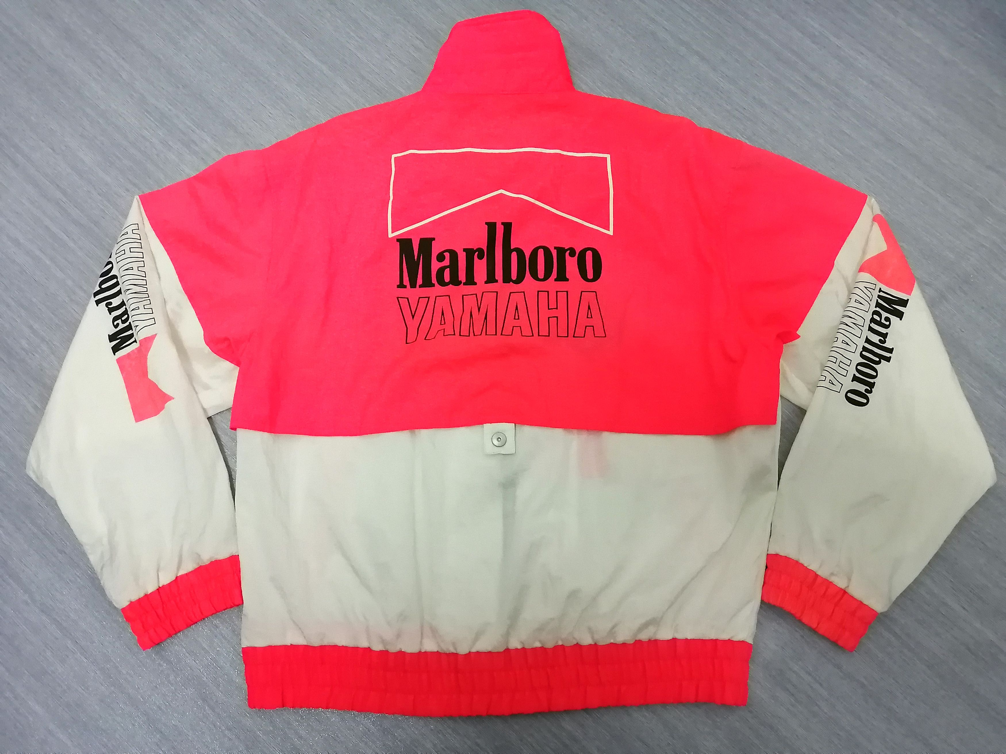 Marlboro Vintage MARLBORO YAMAHA Racing Windbreaker Jacket Grailed