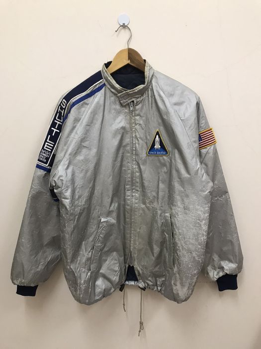 Swingster (VINTAGE) NASA KENNEDY SPACE CENTER SILVER JACKET | Grailed