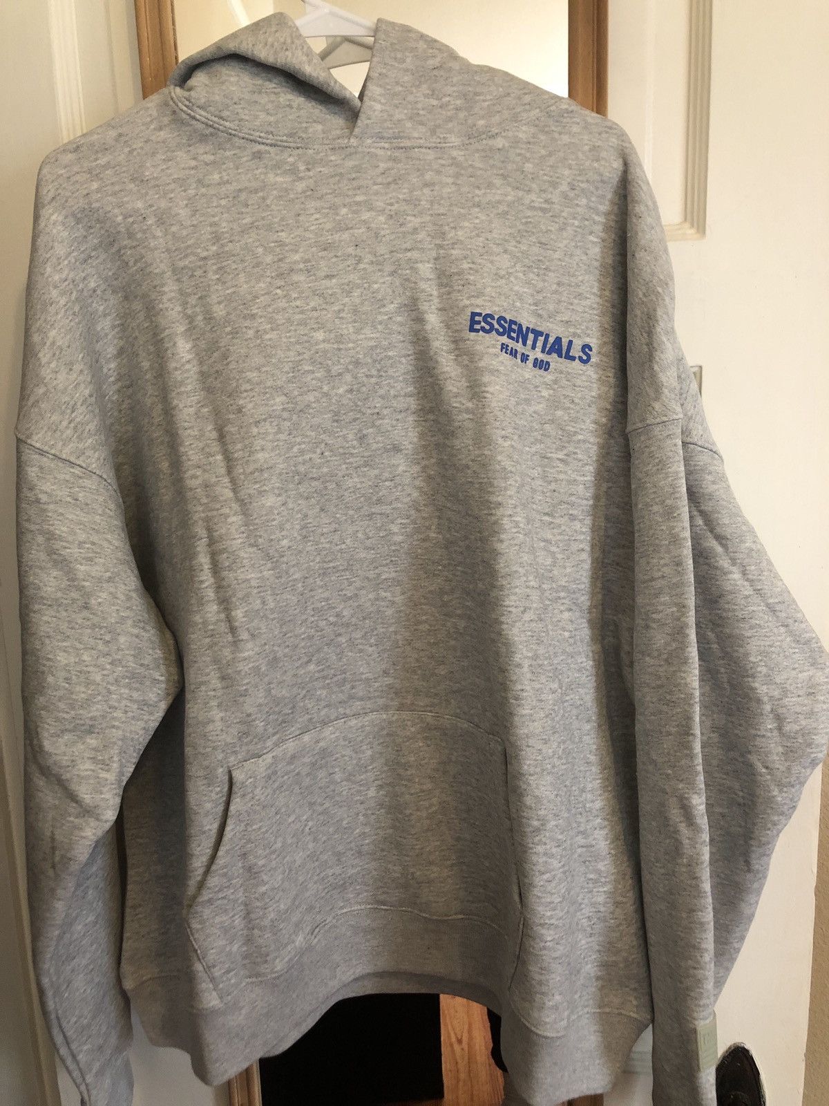 Fear of god essentials x tmc crenshaw hoodie grey hotsell