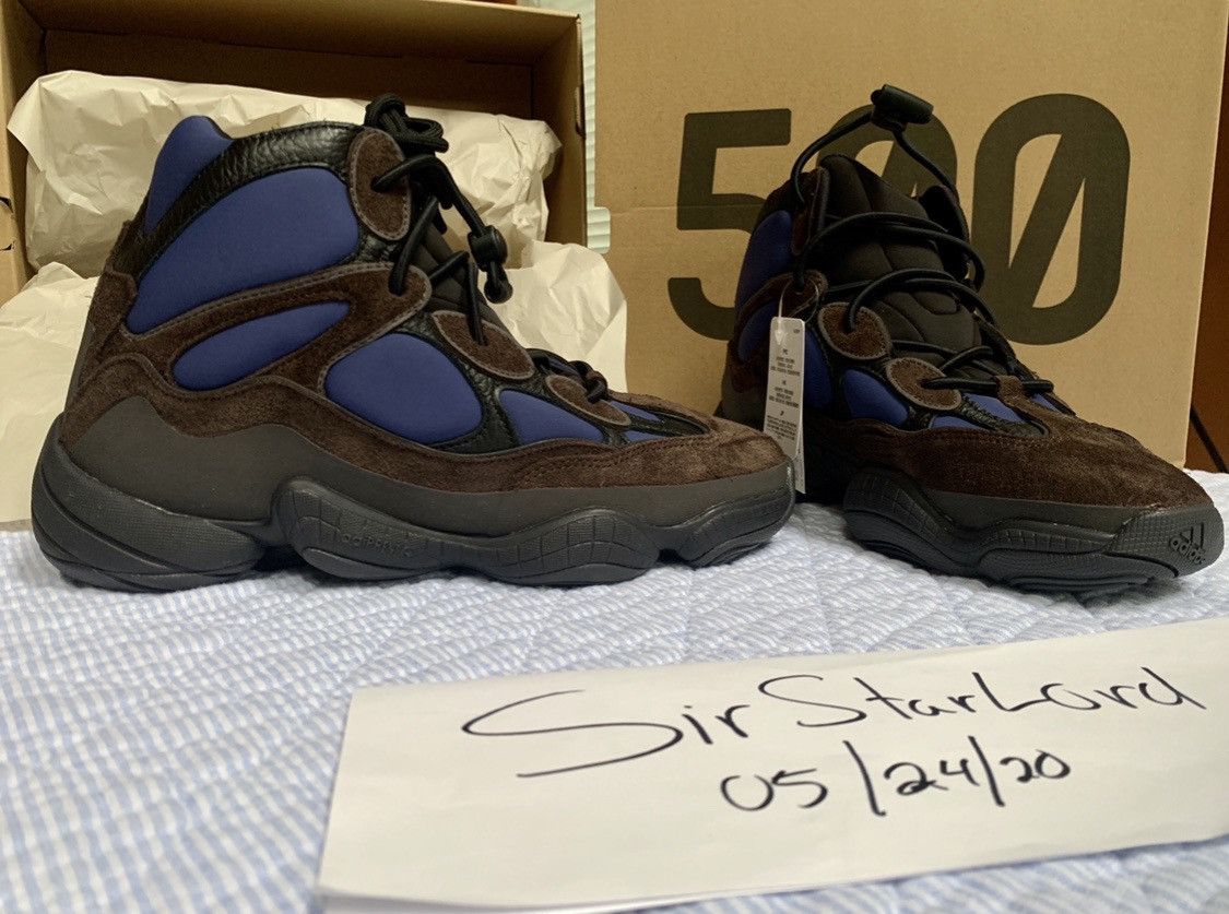 Yeezy 500 High Tyrian