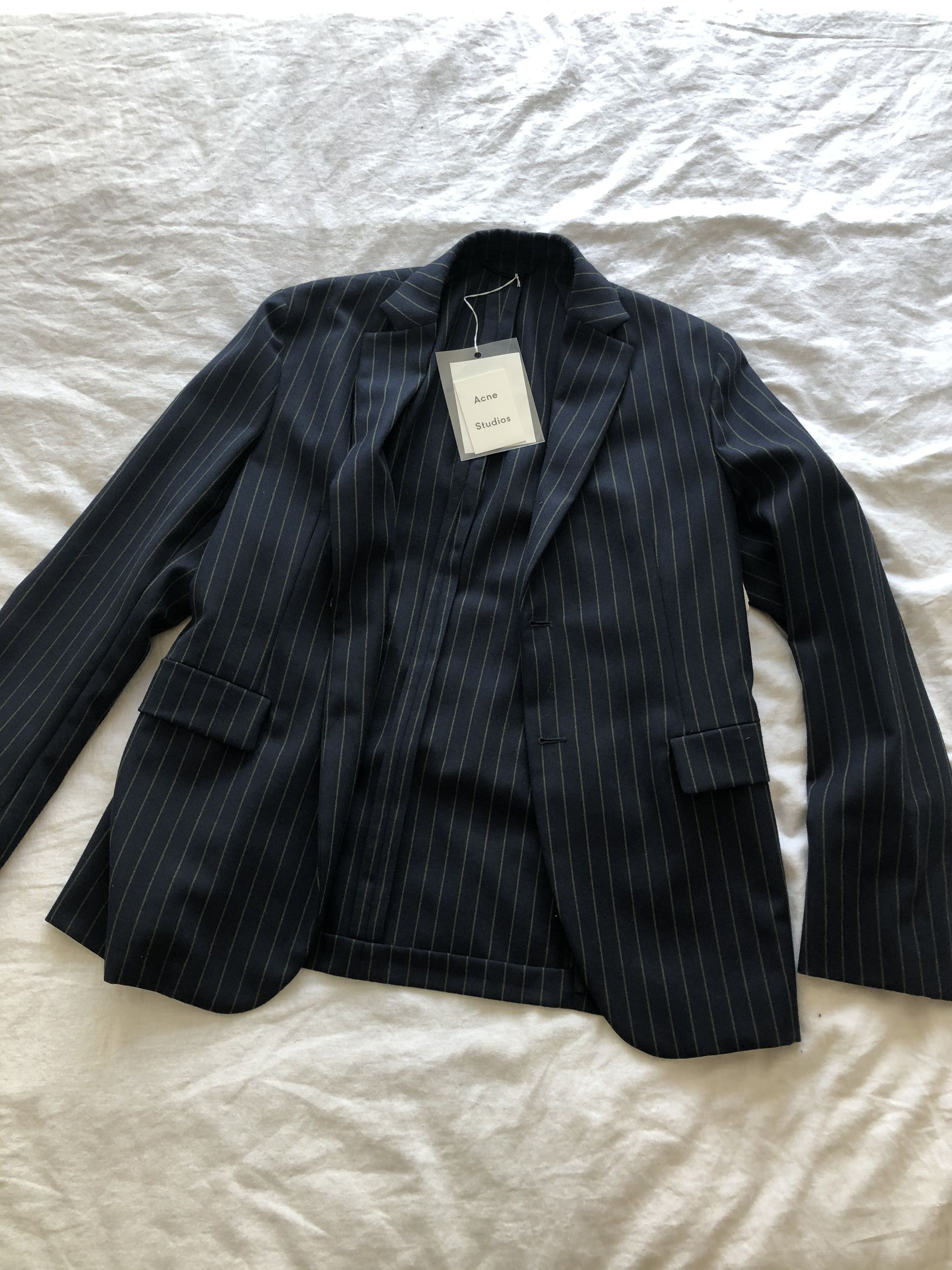 ACNE STUDIOS ANITBES PINSTRIPE BLAZER BNWT