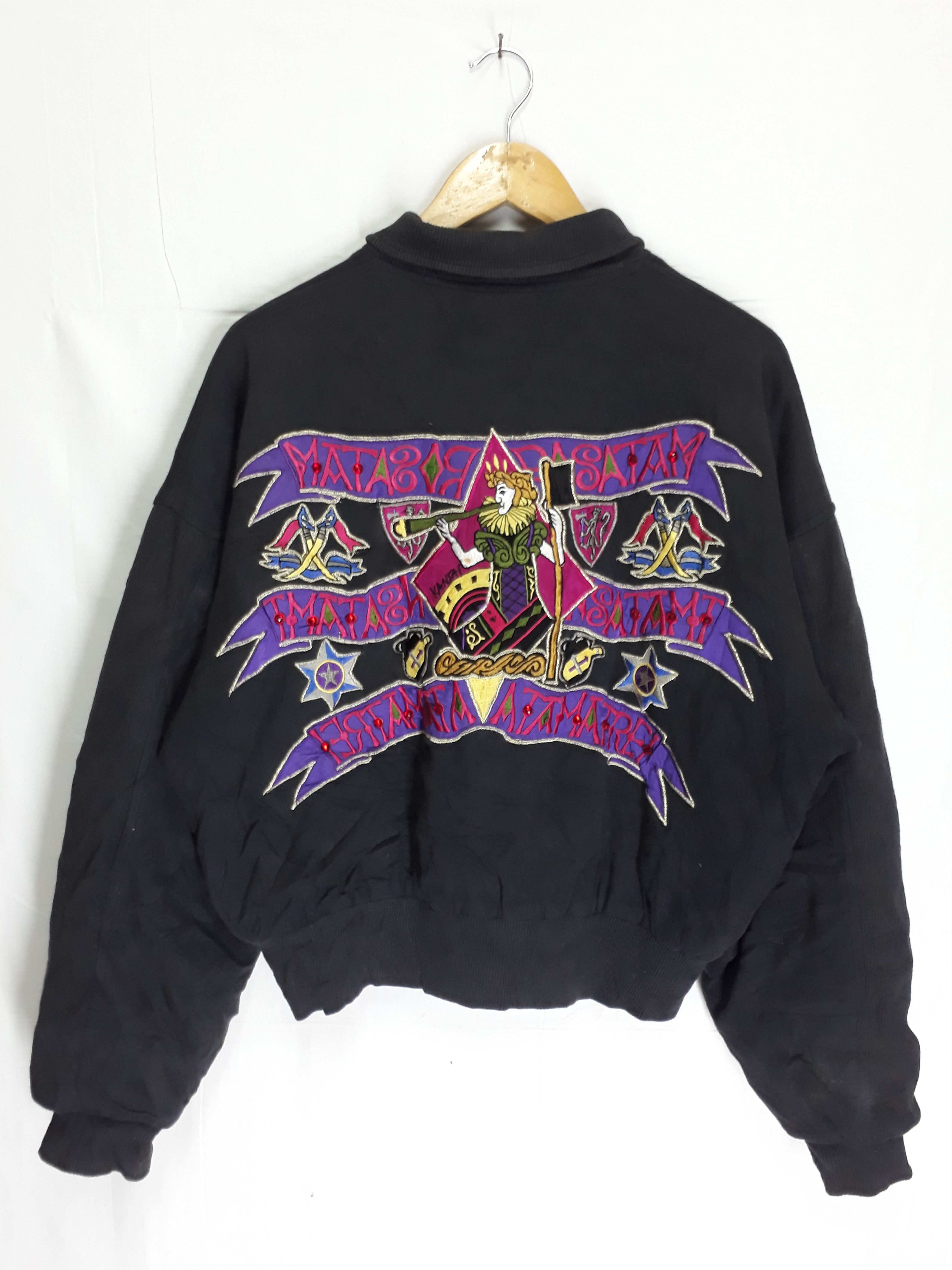kansai yamamoto vintage 80s 希少 zipブルゾン Honda × Kansai Yamamoto Vintage 80s Jacket Honda SEED design