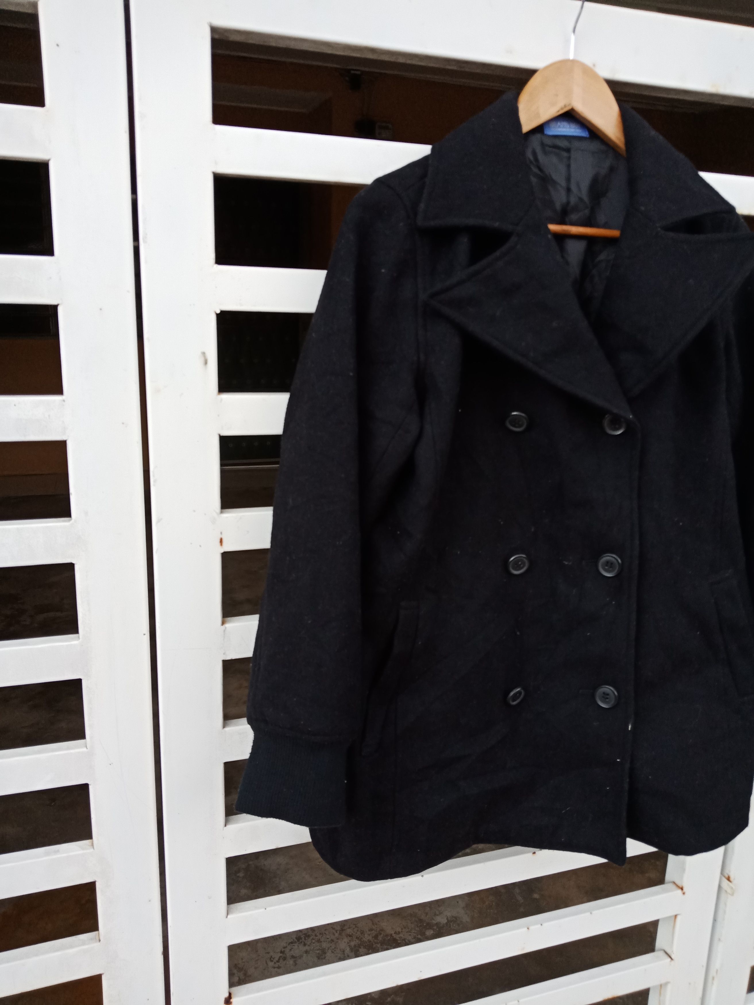 Beams Boy Wool Black Jacket