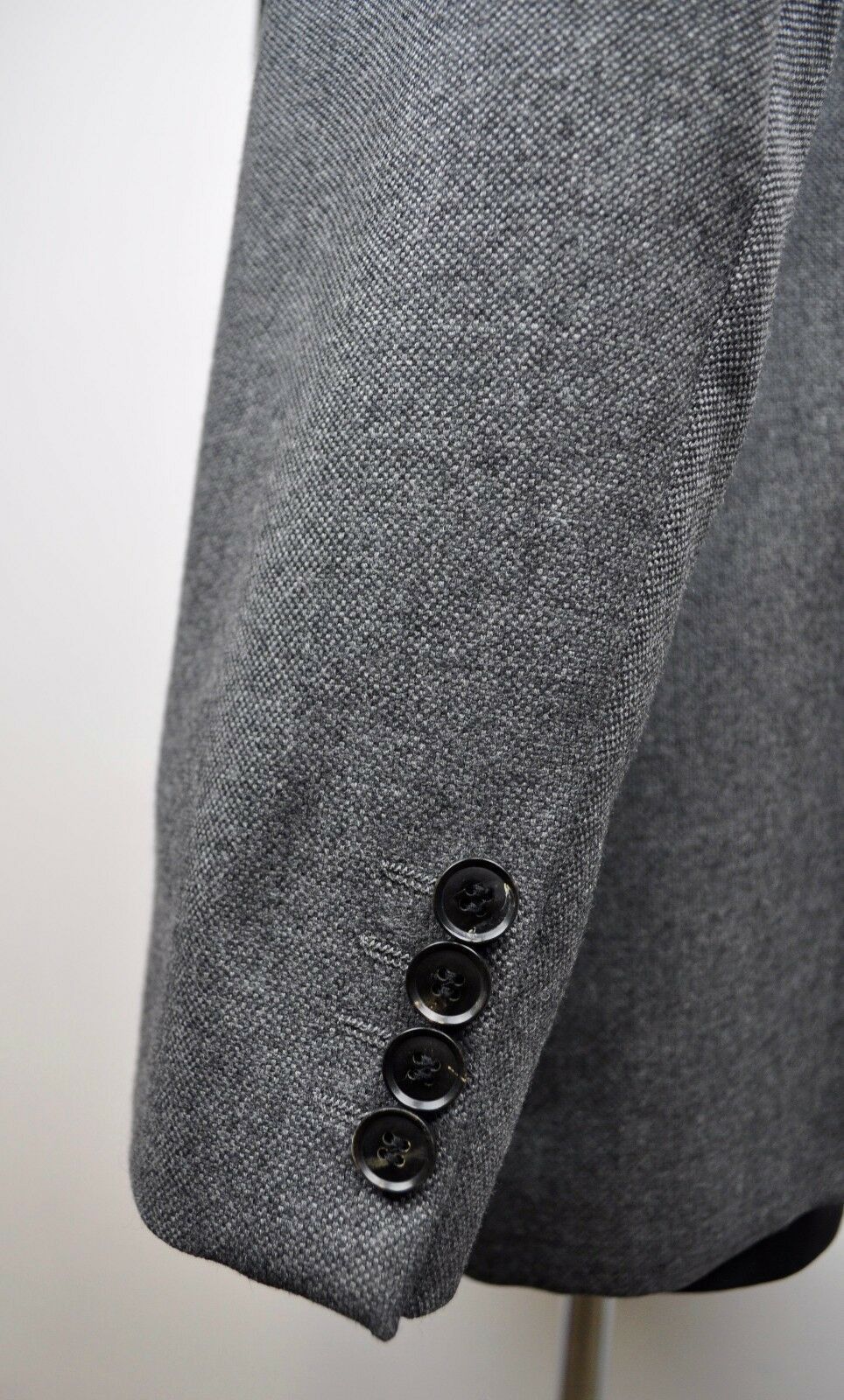 Hugo Boss HUGO BOSS Textured Grey Blazer UK 40 Coat Jacket Sakko Size 40R - 5 Thumbnail