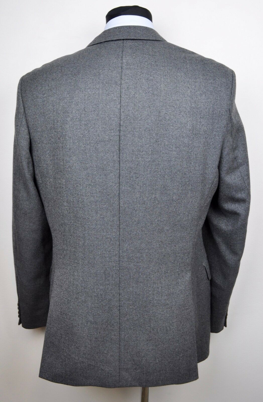 Hugo Boss HUGO BOSS Textured Grey Blazer UK 40 Coat Jacket Sakko Size 40R - 6 Thumbnail