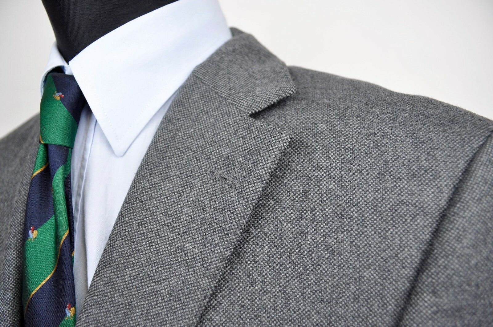 Hugo Boss HUGO BOSS Textured Grey Blazer UK 40 Coat Jacket Sakko Size 40R - 4 Thumbnail