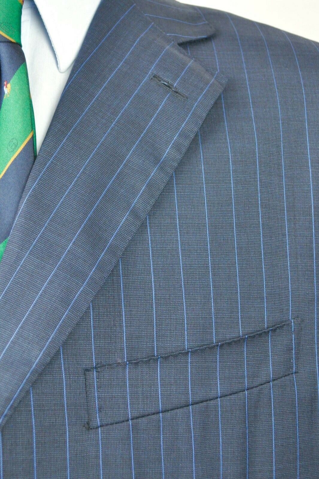 Ermenegildo Zegna ERMENEGILDO ZEGNA 'Roma' Wool Silk Blazer Coat Jacket Size 44R - 3 Thumbnail