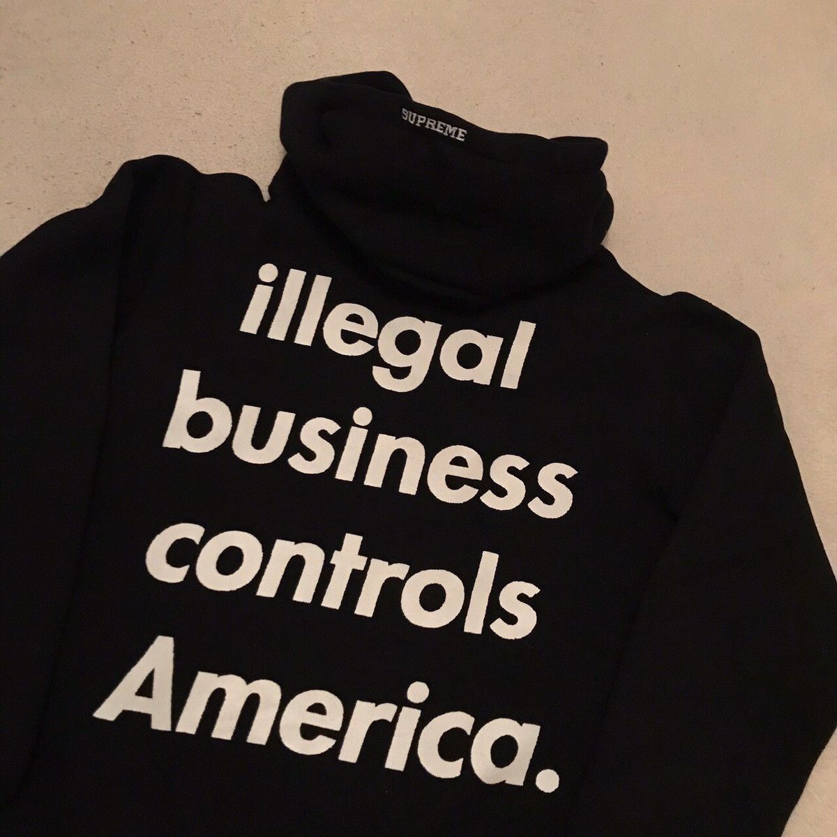 Supreme Illegal Business Hoodie | Grailed