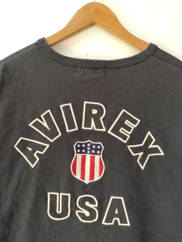 Avirex Avirex t shirt spell out Size US XL / EU 56 / 4 - 4 Thumbnail