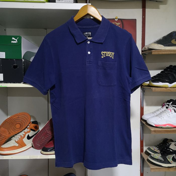 Stussy stussy polo tee | Grailed