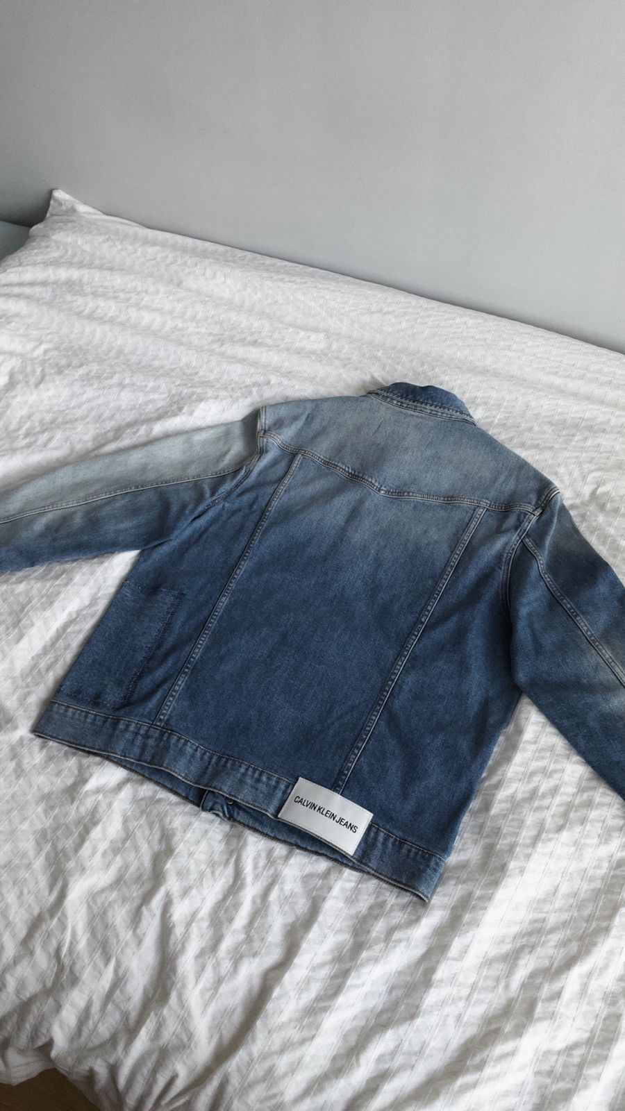 Calvin klein patchwork jacket clearance
