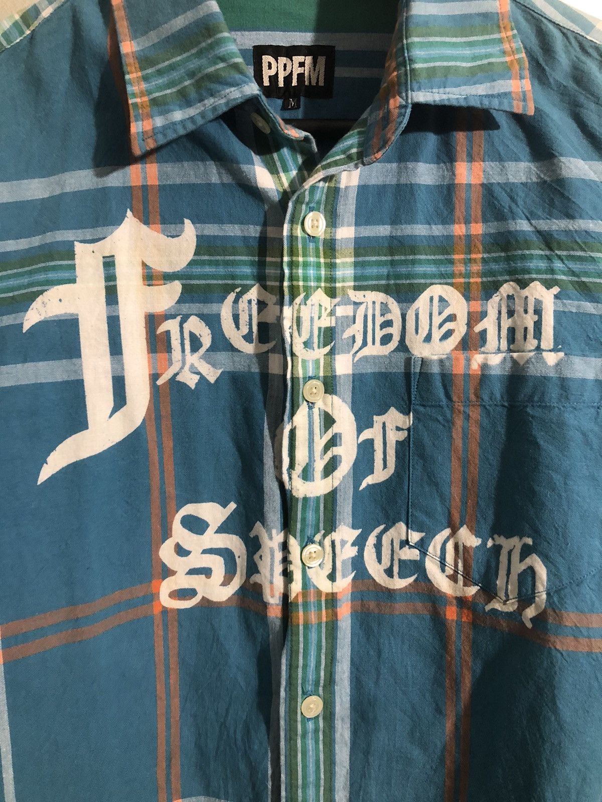 Freedom Of Speech Button Up M