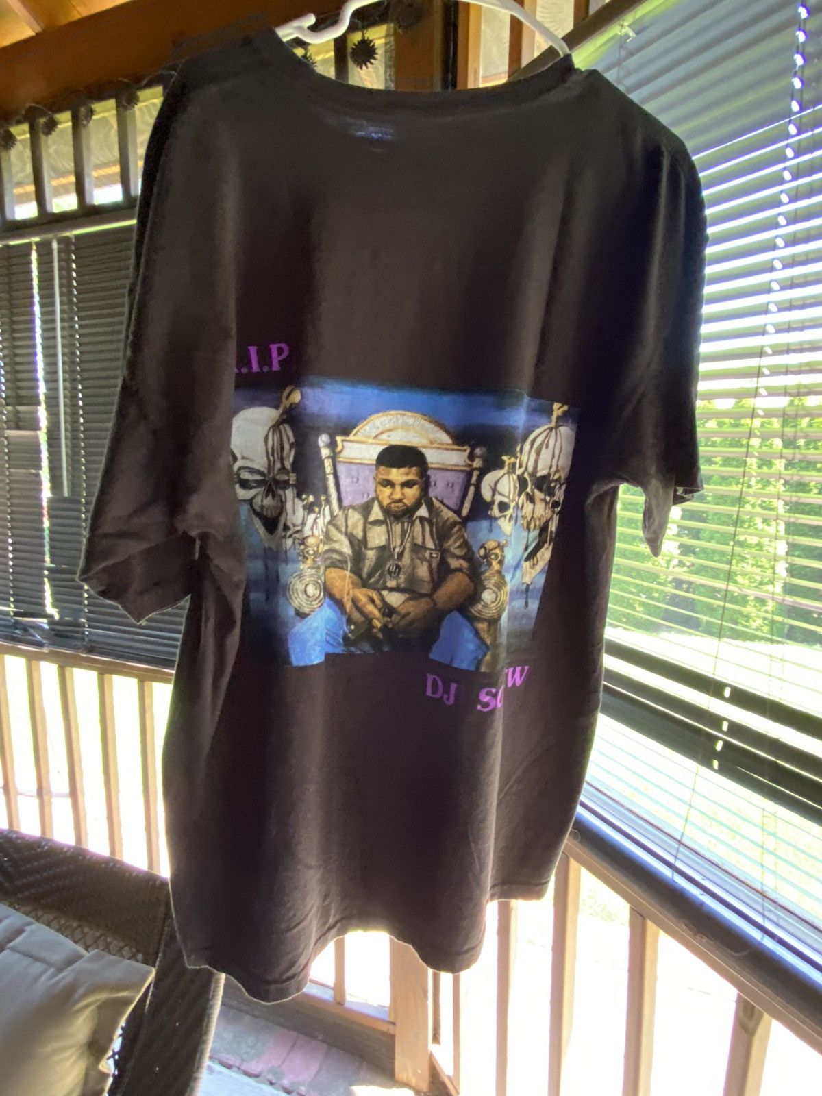 Travis Scott RIP DJ Screw Tee Size US XL / EU 56 / 4 - 3 Thumbnail