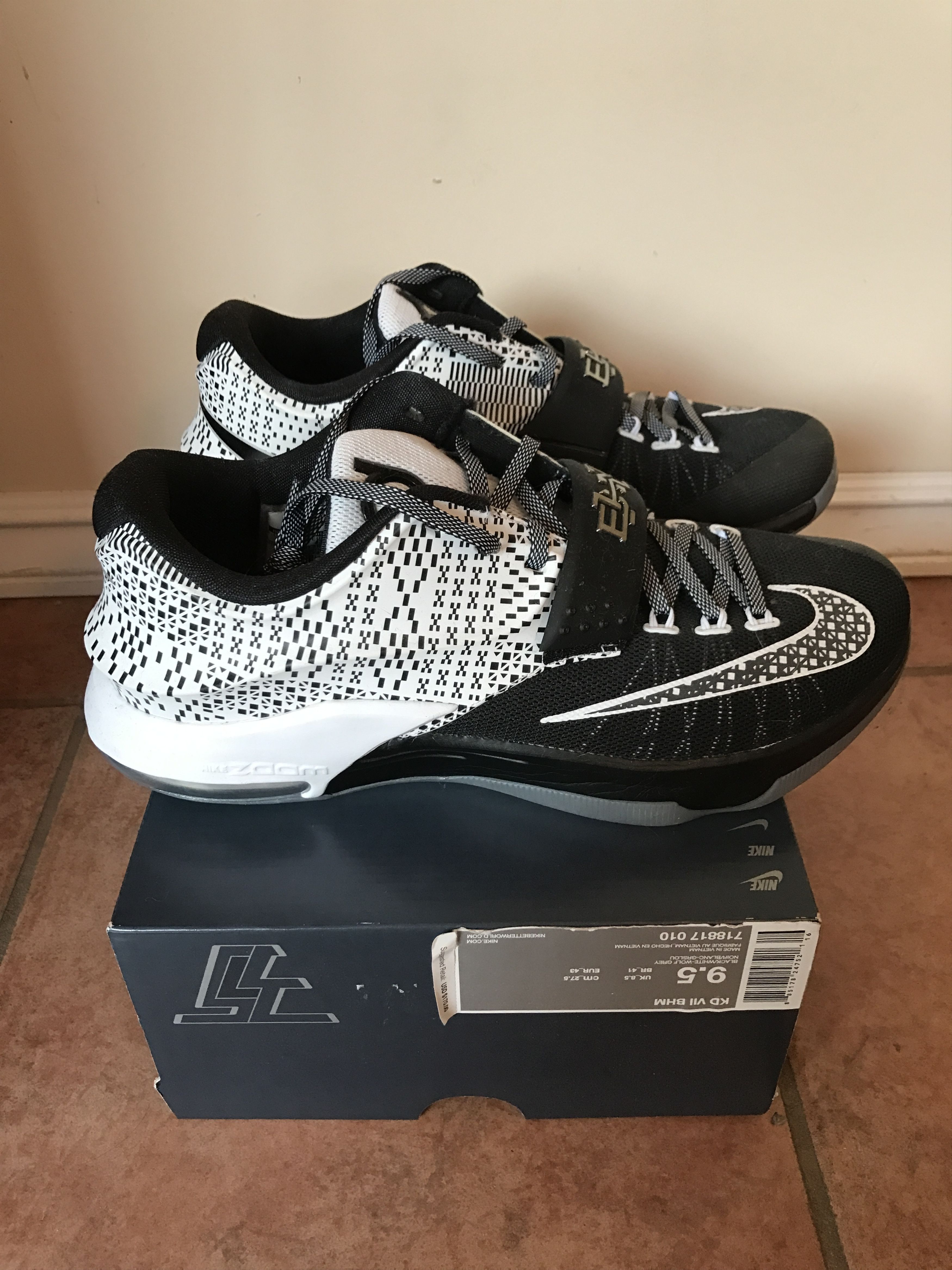 Nike KD 7 VII popular BHM mens size 9.5