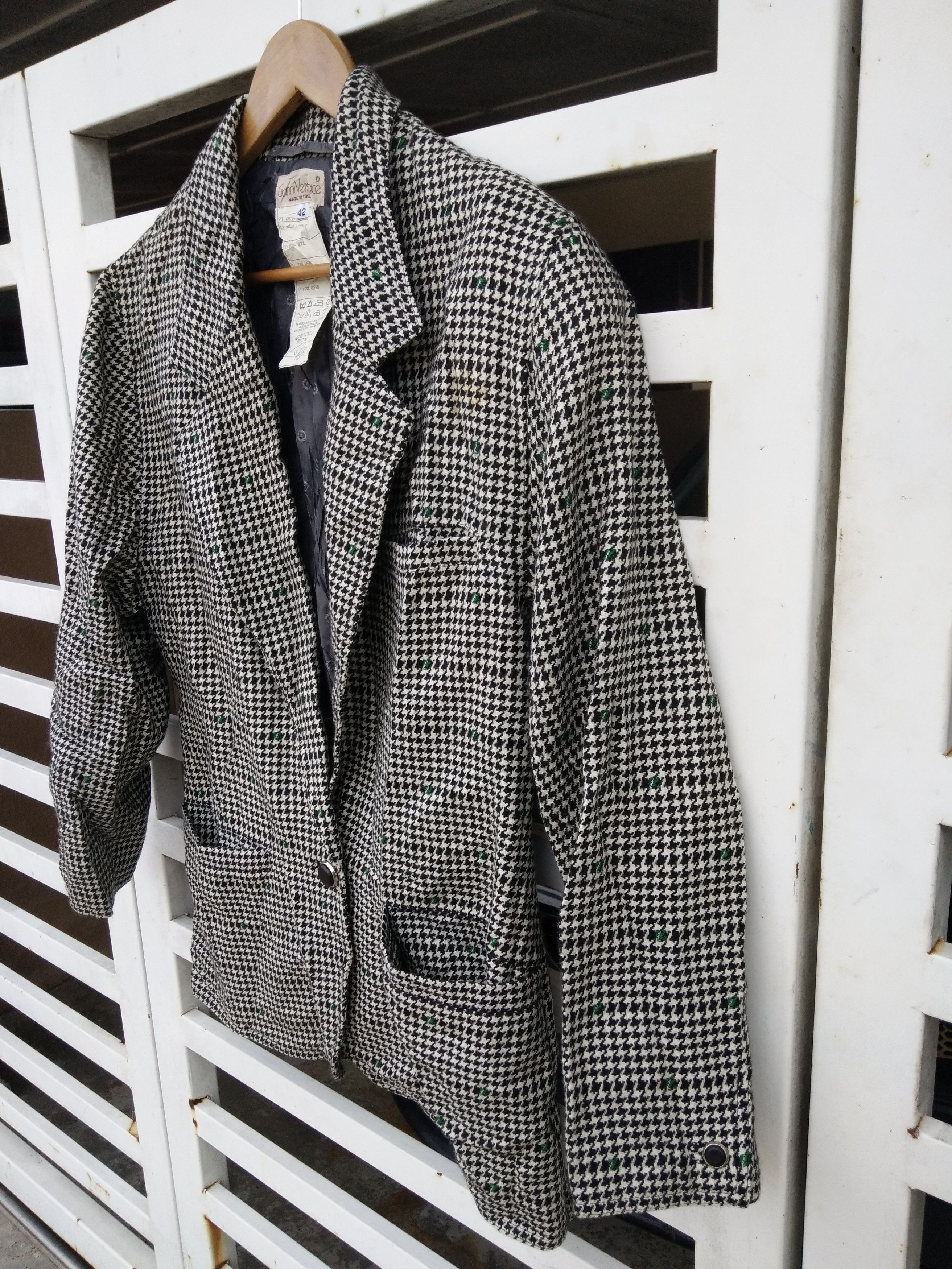 Versace Luxury Gianni Versace Wool Coat Made in Italy Size US S / EU 44-46 / 1 - 5 Thumbnail