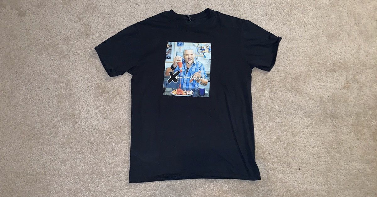 Civilized × Vintage MR FOAMER SIMPSON UNCIVILIZED GUY FIERI FLAVOR TOWN T SHIRT Size US M / EU 48-50 / 2 - 2 Thumbnail
