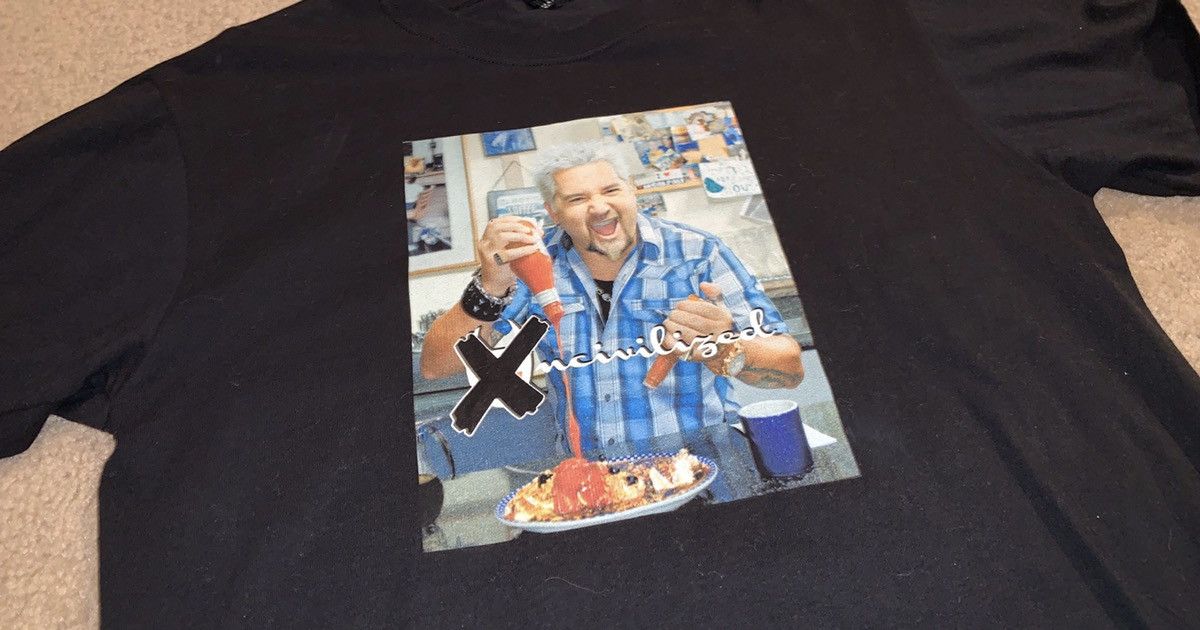 Civilized × Vintage MR FOAMER SIMPSON UNCIVILIZED GUY FIERI FLAVOR TOWN T SHIRT Size US M / EU 48-50 / 2 - 3 Thumbnail
