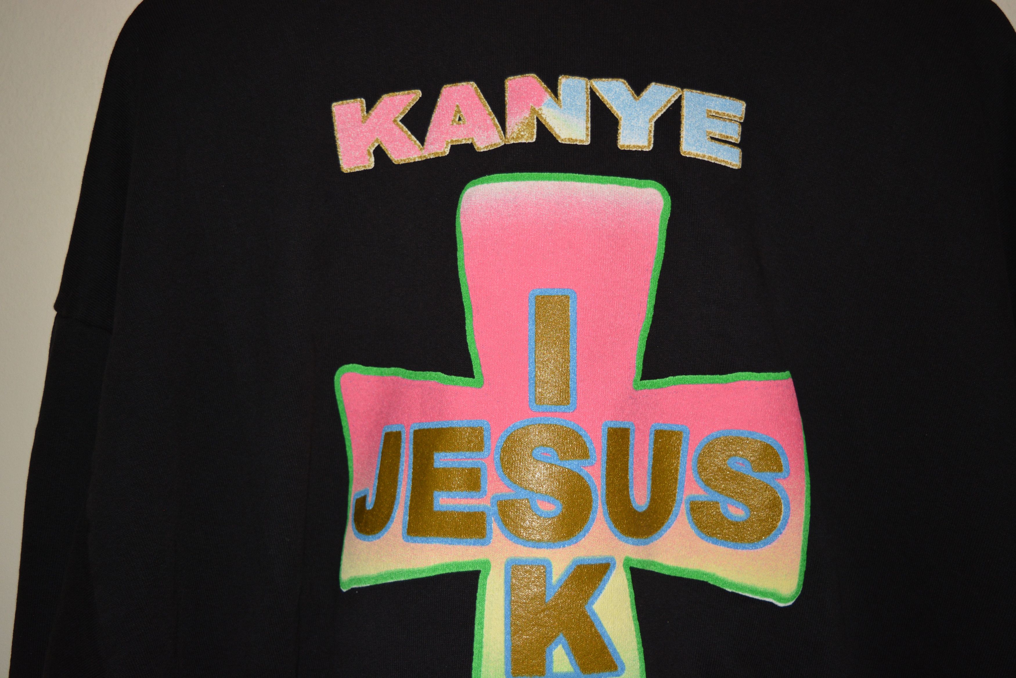 Kanye West DS Kanye Awge For JIK Jesus Is King Merch Cross Hoodie | Grailed
