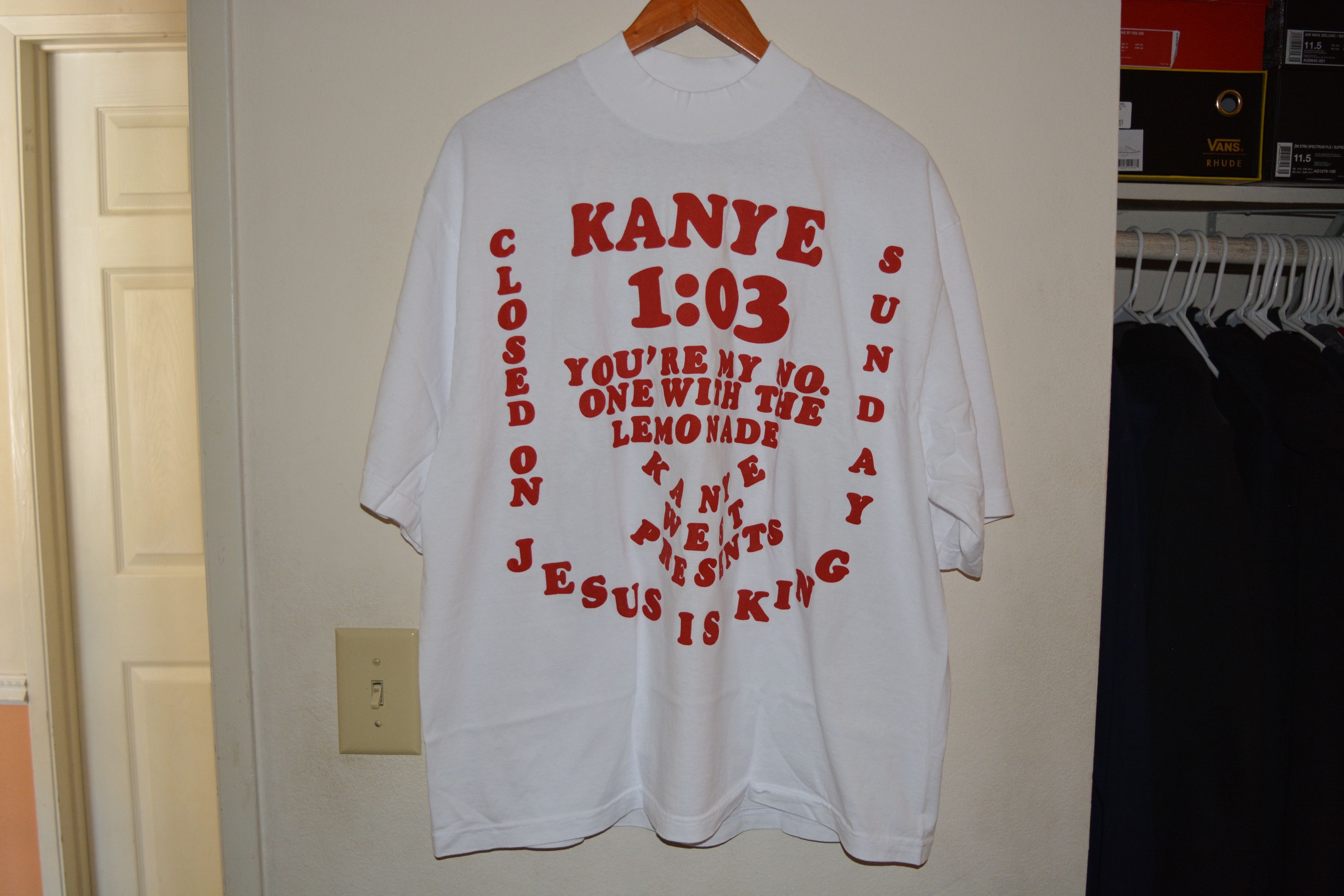 Cactus Plant Flea Market × Kanye West DS Kanye CPFM For JIK Jesus Is ...