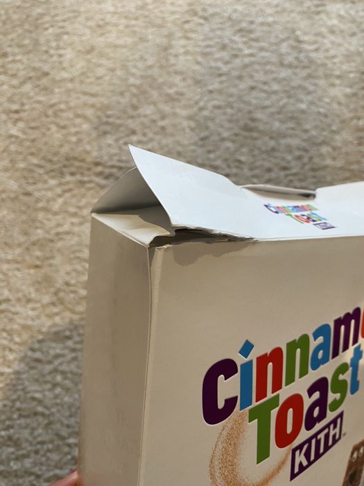 Kith Kith cereal Cinnamon Toast Crunch box Grailed