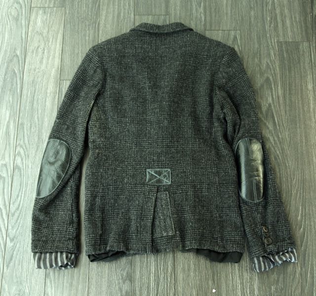 junya watanabe patchwork blazer