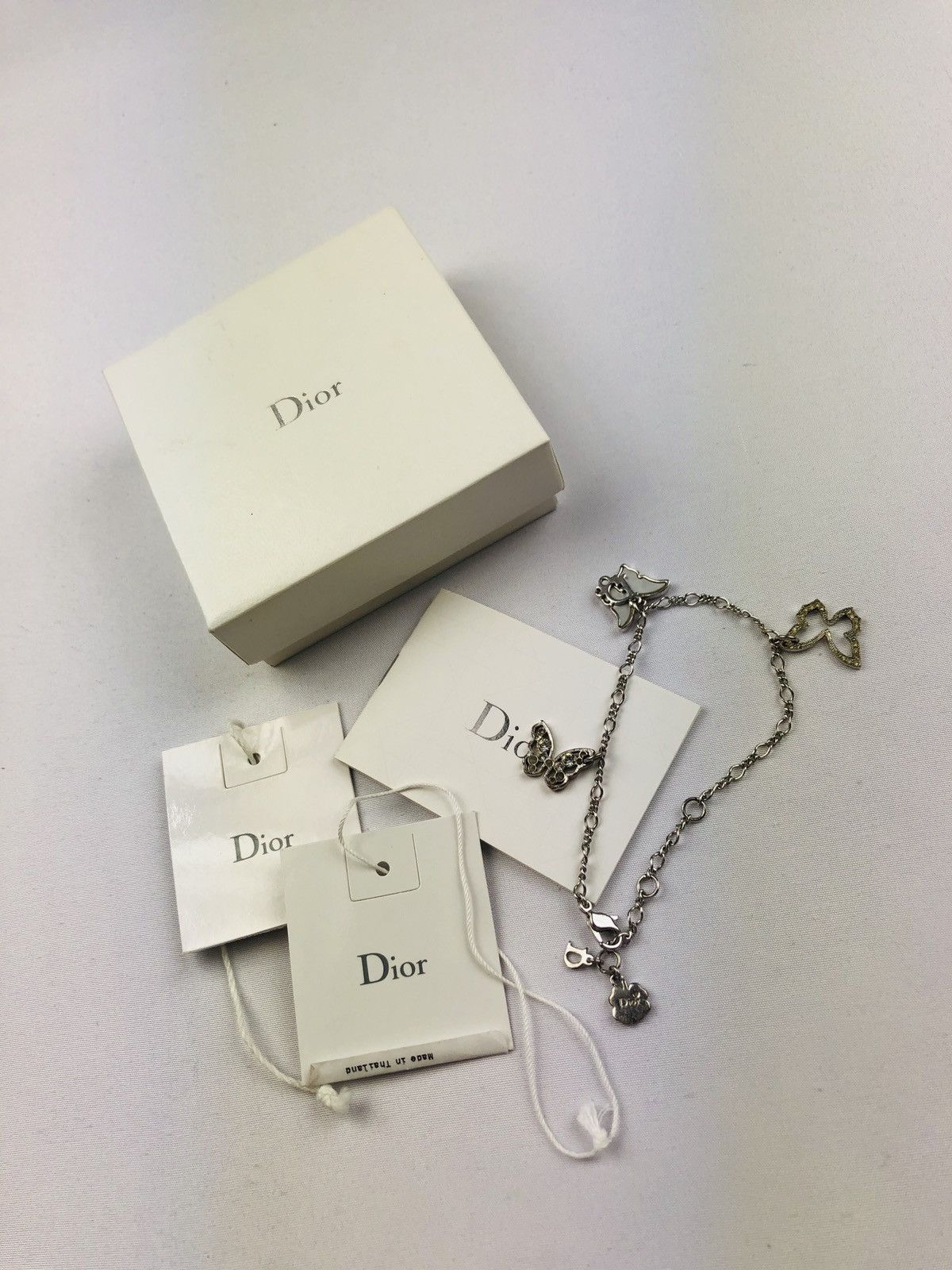 Dior Dior multi butterfly logo bracelet Size ONE SIZE - 1 Thumbnail