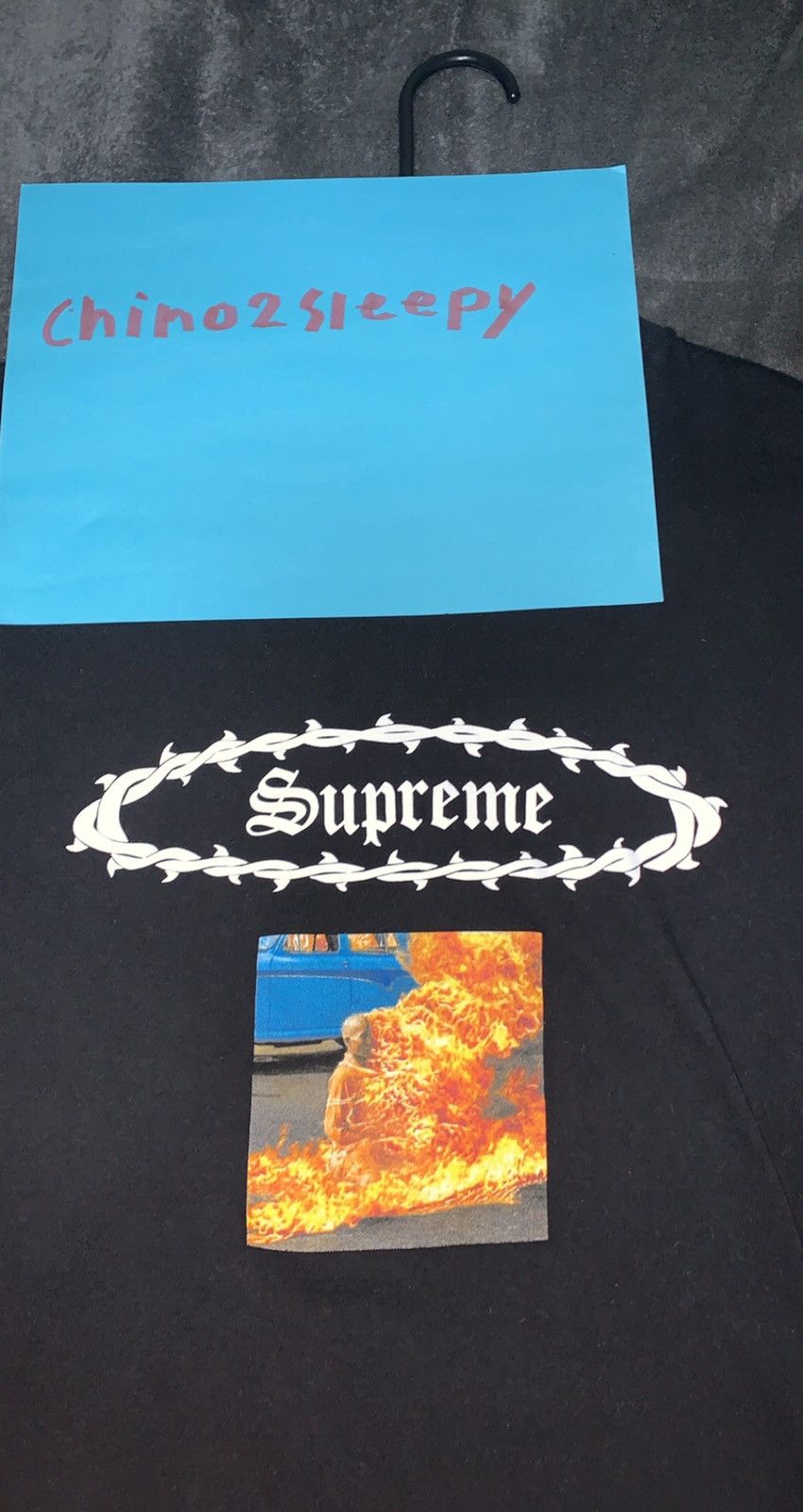 Supreme hot Burning Monk T-Shirt